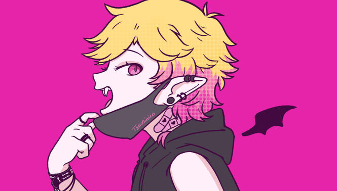 nico in profile, a parody of the vocaloid song vampire